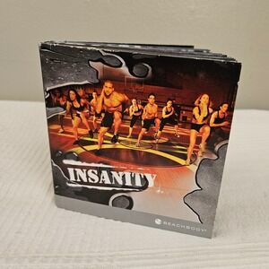 Beachbody Insanity 10pc DVD Set Workout Exercise